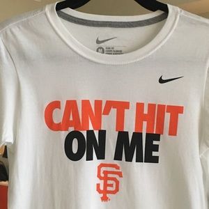 SF Giants “You Can’t Hit On Me” T-shirt by Nike